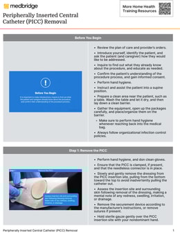 Free PICC Line Removal Guide