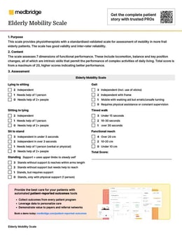 Elderly Mobility Scale PDF