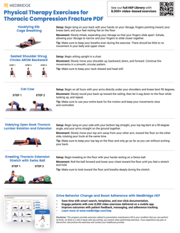 Thoracic Compression Fracture Physical Therapy Exercises PDF