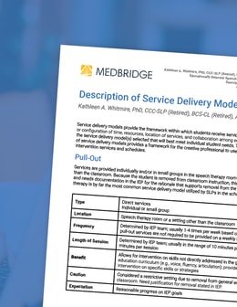 Service Delivery Models Handout