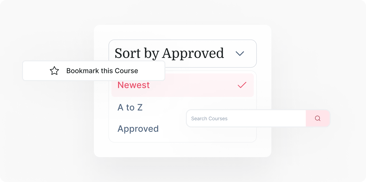 Medbridge interface with a selected dropdown menu and search bar options.
