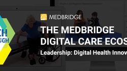 Medbridge digital care ecosystem wins 2021 MedTech Breakthrough Award for Digital Health Innovation.