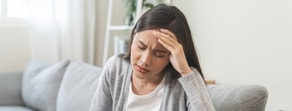 A woman in distress highlights the need for patient care software like medbridge.