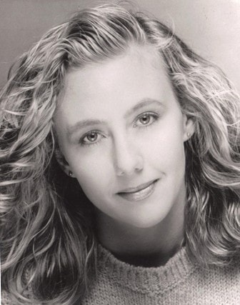 A black and white portrait shows a person with wavy hair in a knit sweater, symbolizing medbridge's dedication to learning and growth.