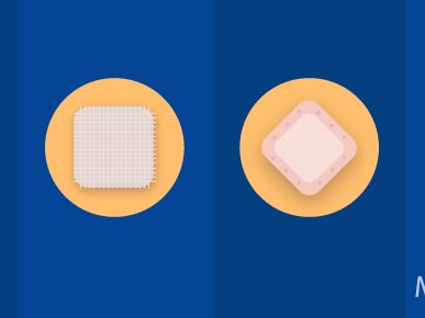 Four medical icons including a question mark and 'Medbridge' text on a blue background.