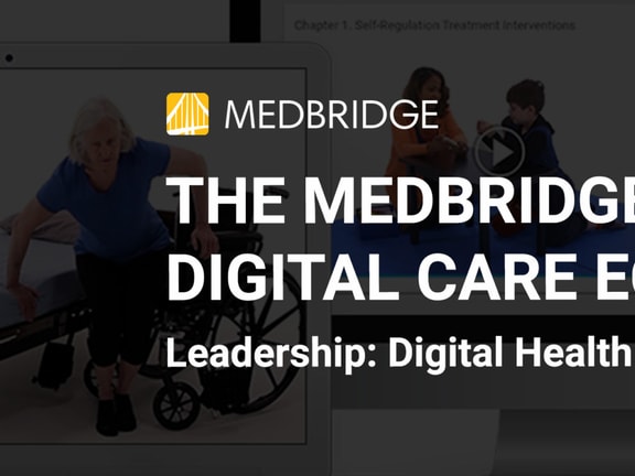 Medbridge digital care ecosystem wins 2021 MedTech Breakthrough Award for Digital Health Innovation.