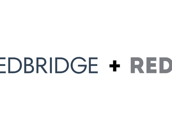 Logos of Medbridge and Redox with a plus sign in between.