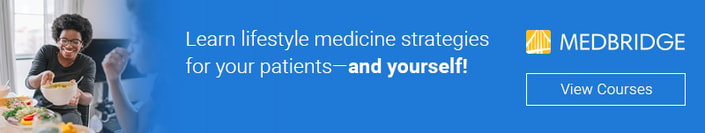 Medbridge banner: Explore lifestyle medicine strategies with our healthcare education.